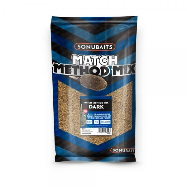 Sonubaits Match Method Mix Dark 2kg 1 Sonubaits Match Method Mix Dark 2kg