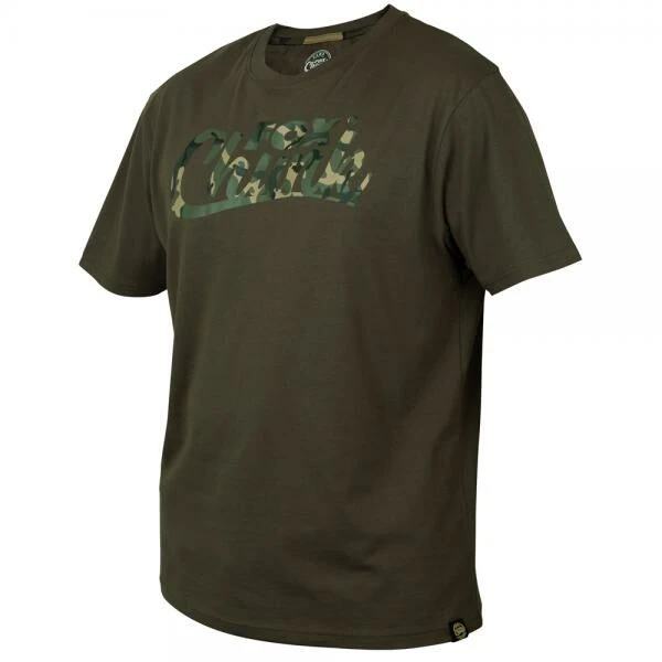 Fox Chunk Khaki Camo Print T-Shirt 1 Fox Chunk Khaki Camo Print T-Shirt