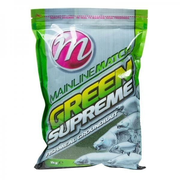 Mainline Match Green Supreme 1kg 1 Mainline Match Green Supreme 1kg