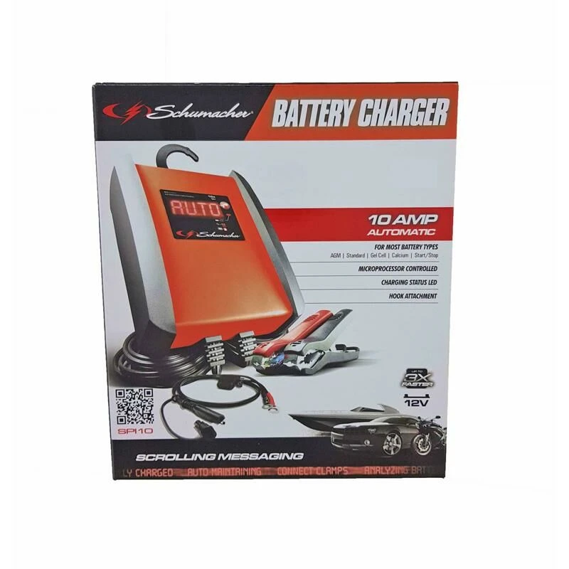 Schumacher Battery Charger SPI 10 AMP 1 Schumacher Battery Charger SPI 10 AMP