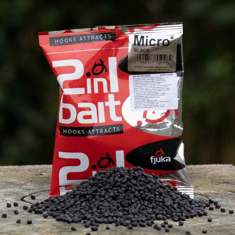 Fjuka 2in1 Micro Pellets Black 2 Fjuka 2in1 Micro Pellets Black - Afbeelding 2