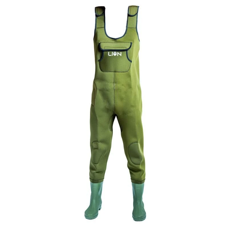 Lion Waders Neoprene 5mm Green PVC Boot 1 Lion Waders Neoprene 5mm Green PVC Boot