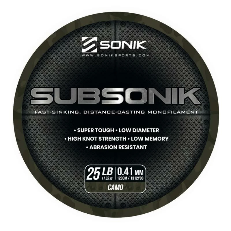 Sonik Subsonik Monofilament Camo 1200M 2 Sonik Subsonik Monofilament Camo 1200M - Afbeelding 2