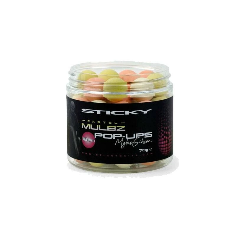 Sticky Baits Sticky Mulbz Pop-Ups 16mm - 70gr 3 Sticky Baits Sticky Mulbz Pop-Ups 16mm - 70gr - Afbeelding 3