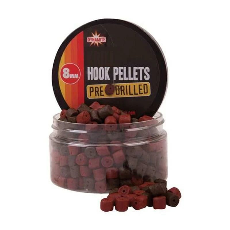 Dynamite Hook Pellets Pre Drilled 8mm 1 Dynamite Hook Pellets Pre Drilled 8mm