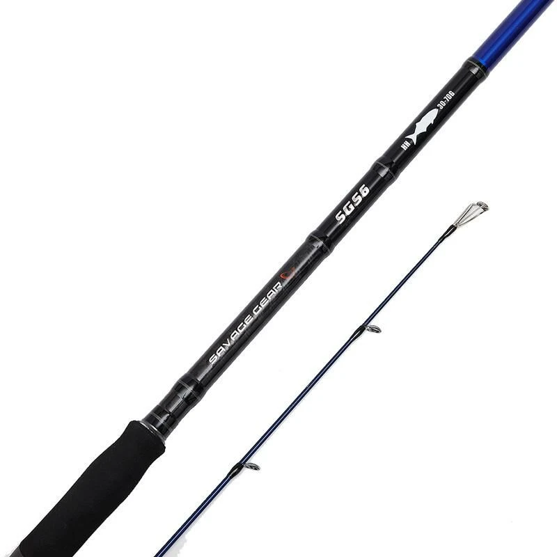 Savage Gear SG6 Long Casting Black Minnow Rod 2 Savage Gear SG6 Long Casting Black Minnow Rod - Afbeelding 2