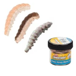 Berkley Powerbait Honey Worms Glitter