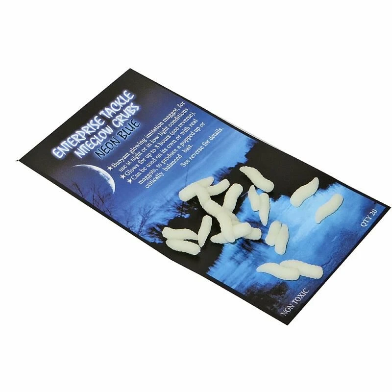 Enterprise Tackle Niteglow Grubs 2 Enterprise Tackle Niteglow Grubs - Afbeelding 2
