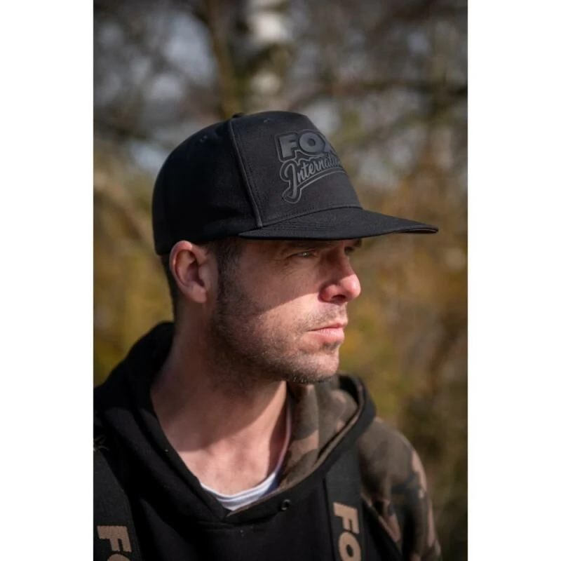 Fox Black / Camo Snapback Cap 6 Fox Black / Camo Snapback Cap - Afbeelding 6
