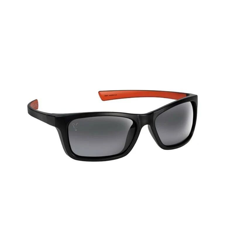 Fox Collection Wraps Black Orange - Grey Lens 1 Fox Collection Wraps Black Orange - Grey Lens