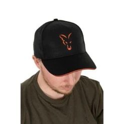 Fox Collection Baseball Cap Black & Orange -Hengelnl Winkel 4507629Fox Collection Baseball Cap Black Orange 3