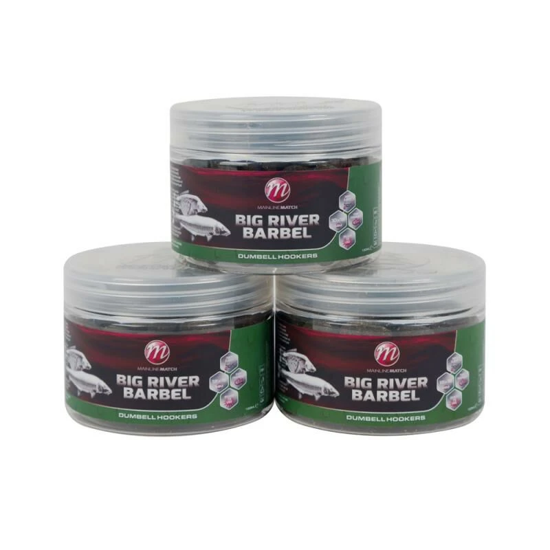 Mainline Match Big River Barbel Dumbell Hookbaits 1 Mainline Match Big River Barbel Dumbell Hookbaits
