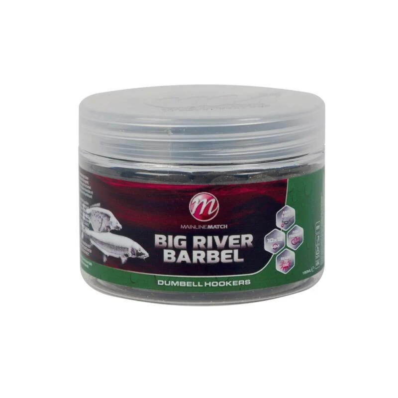 Mainline Match Big River Barbel Dumbell Hookbaits 2 Mainline Match Big River Barbel Dumbell Hookbaits - Afbeelding 2