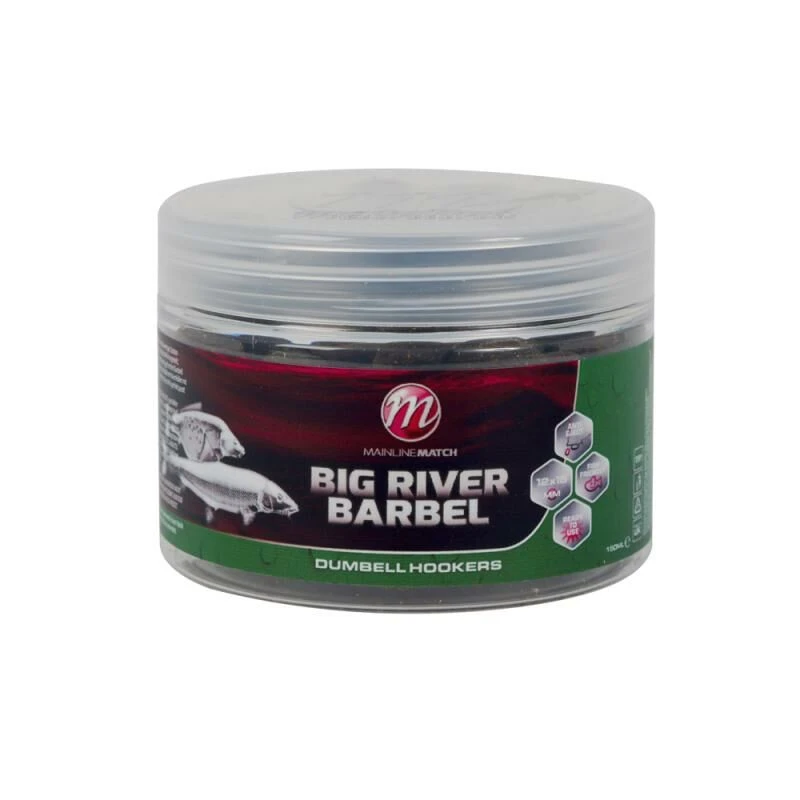 Mainline Match Big River Barbel Dumbell Hookbaits 3 Mainline Match Big River Barbel Dumbell Hookbaits - Afbeelding 3