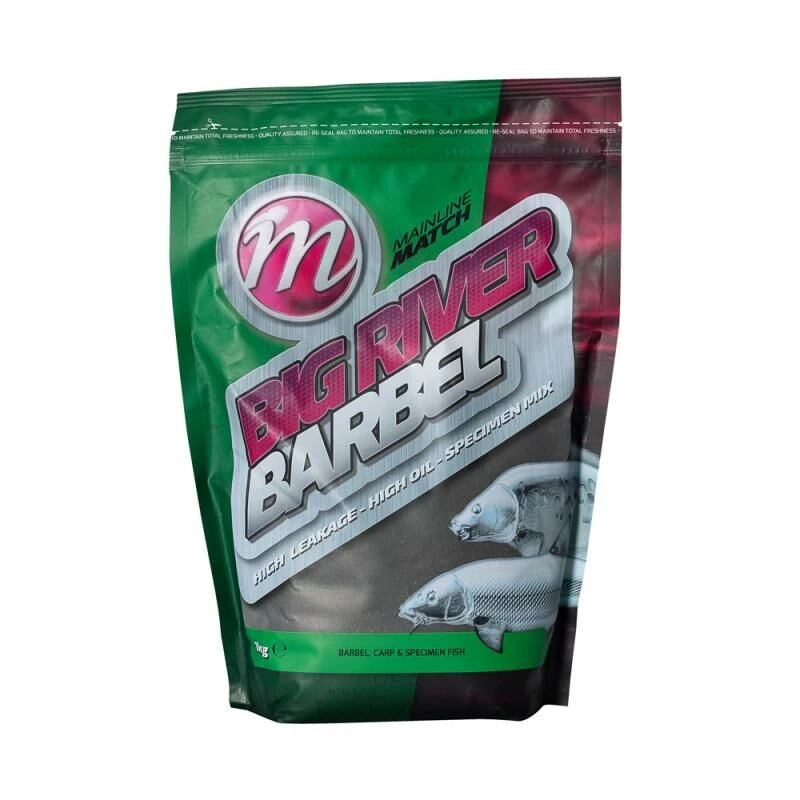 Mainline Match Big River Barbel 1kg 1 Mainline Match Big River Barbel 1kg