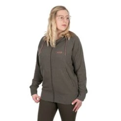 Fox Womens Zipped Hoodie