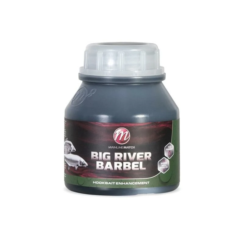 Mainline Match Hookbait Liquid Big River Barbel 175ml 1 Mainline Match Hookbait Liquid Big River Barbel 175ml