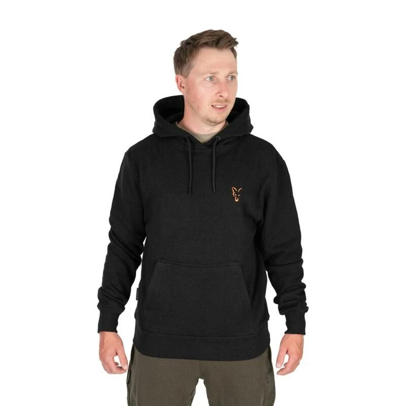 Fox Collection Hoody Black & Orange 1 Fox Collection Hoody Black & Orange