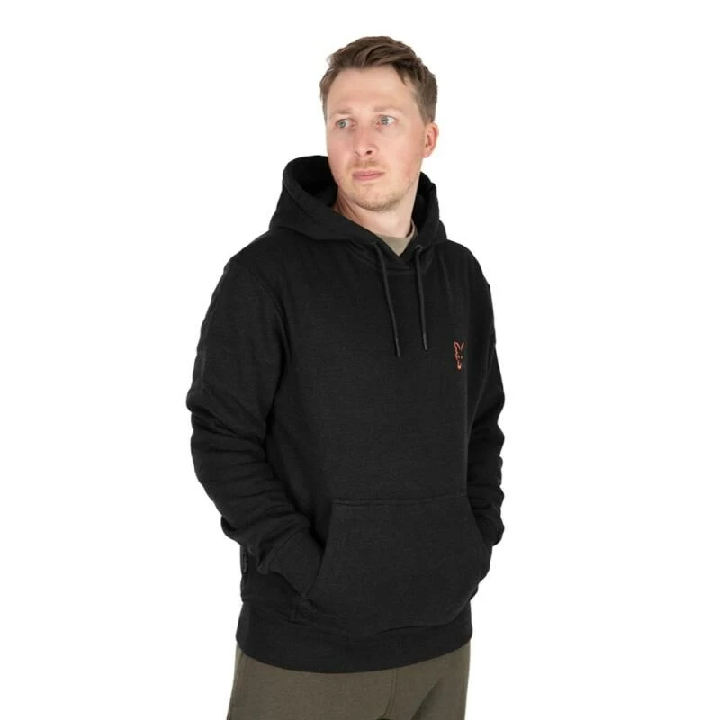 Fox Collection Hoody Black & Orange 3 Fox Collection Hoody Black & Orange - Afbeelding 3