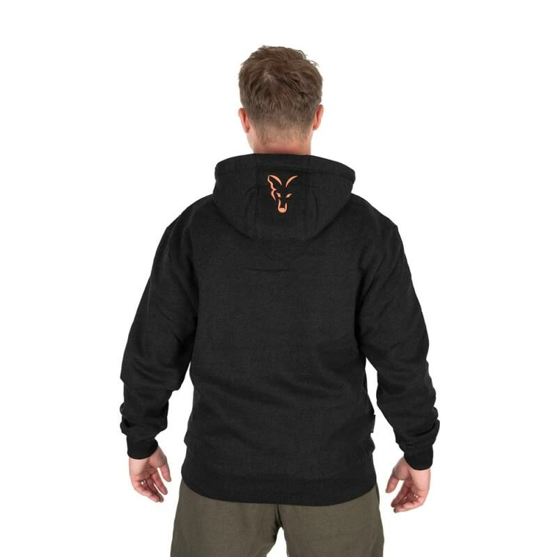 Fox Collection Hoody Black & Orange 5 Fox Collection Hoody Black & Orange - Afbeelding 5