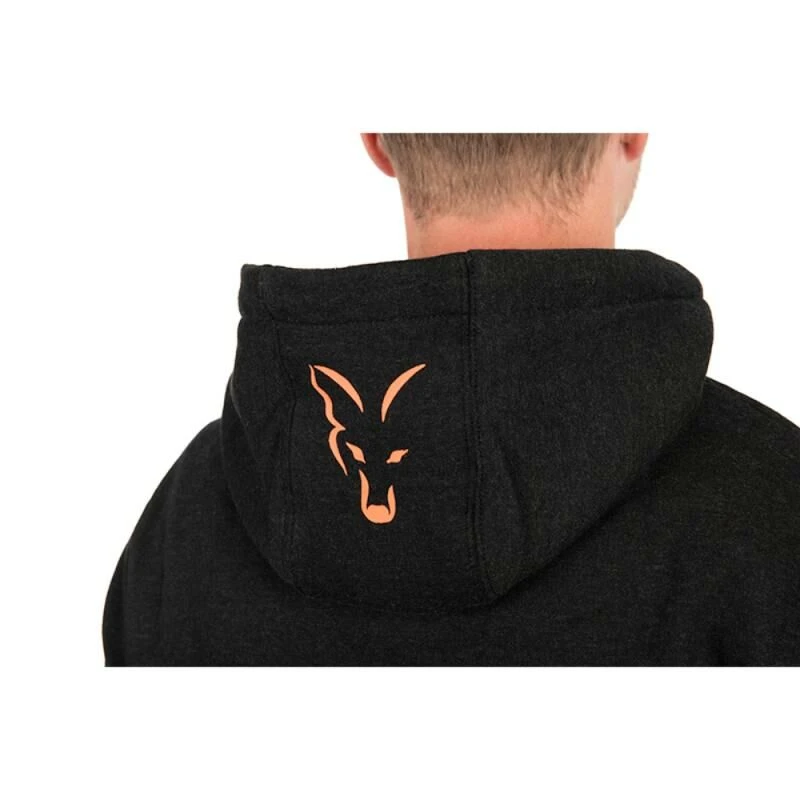 Fox Collection Hoody Black & Orange 6 Fox Collection Hoody Black & Orange - Afbeelding 6