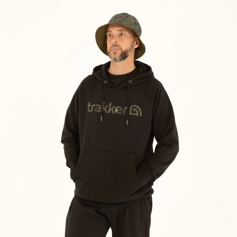 Trakker CR Logo Hoody Black Camo 3 Trakker CR Logo Hoody Black Camo - Afbeelding 3