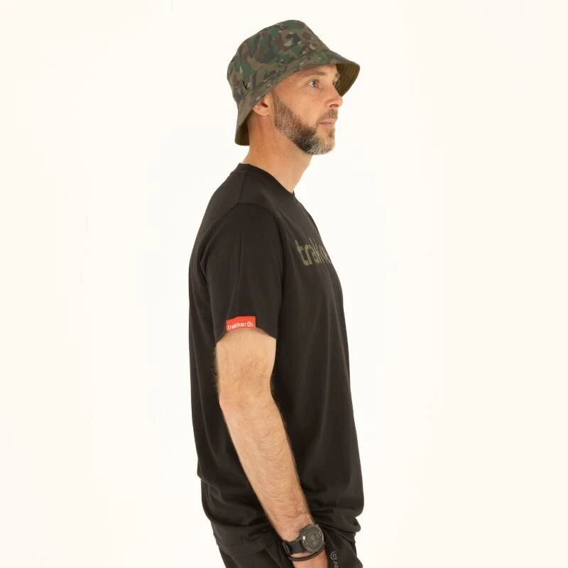Trakker CR Logo Hoody Black Camo 6 Trakker CR Logo Hoody Black Camo - Afbeelding 6