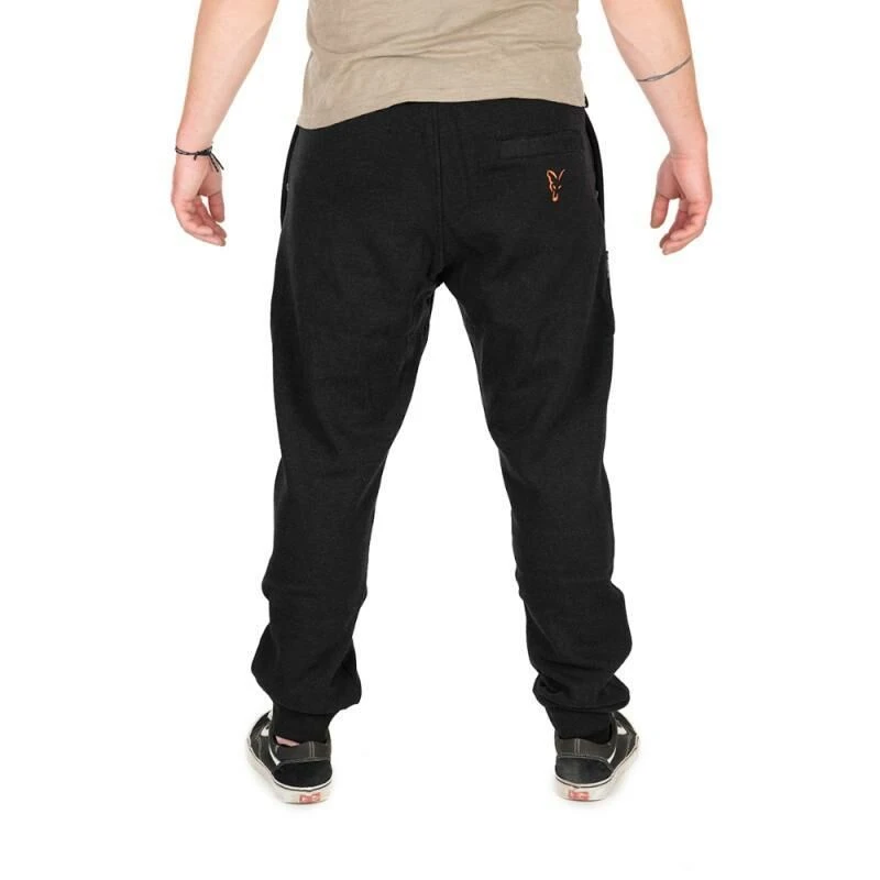 Fox Collection Joggers Black & Orange 2 Fox Collection Joggers Black & Orange - Afbeelding 2