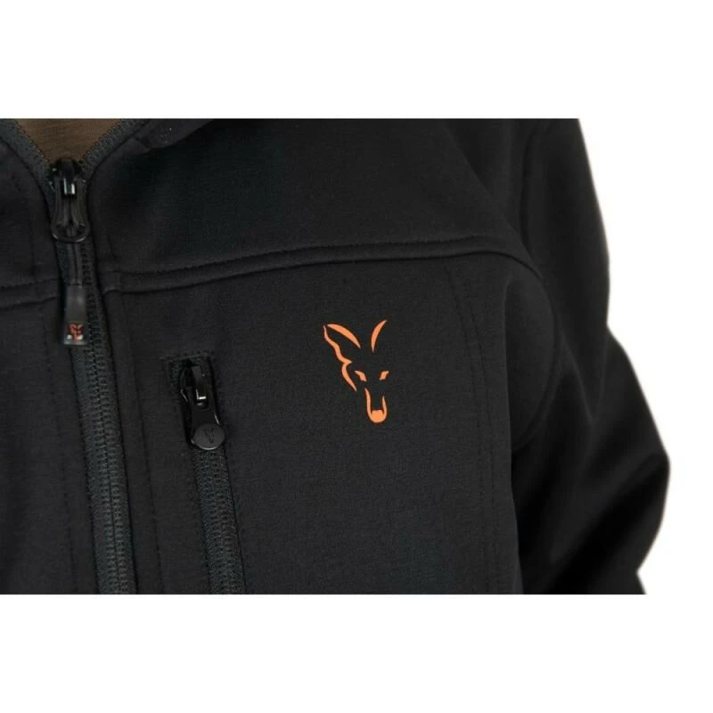 Fox Collection Soft Shell Jacket Black/Orange 6 Fox Collection Soft Shell Jacket Black/Orange - Afbeelding 6