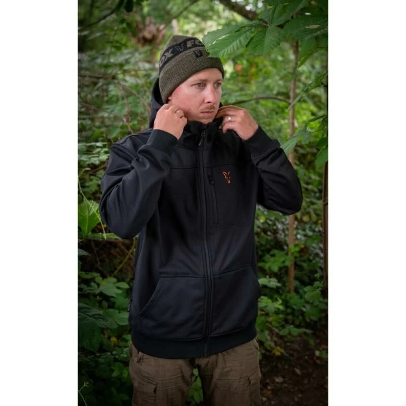 Fox Collection Soft Shell Jacket Black/Orange 8 Fox Collection Soft Shell Jacket Black/Orange - Afbeelding 8