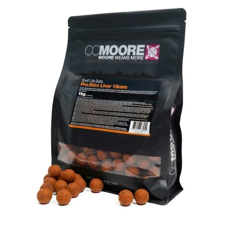 CC Moore Pro-Stim Liver Boilies 1kg 1 CC Moore Pro-Stim Liver Boilies 1kg