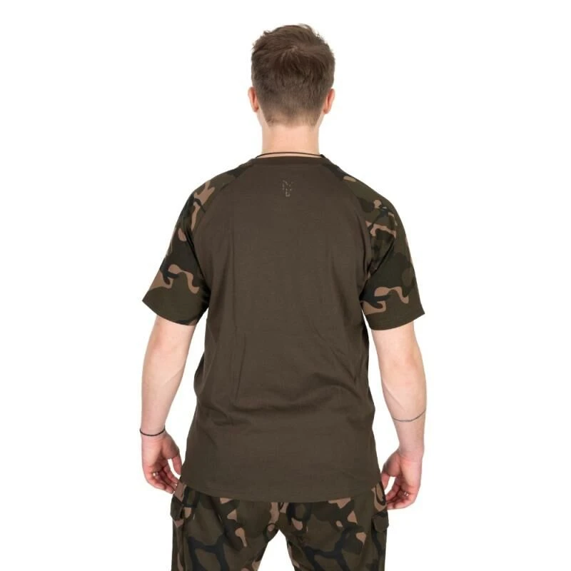 Fox Khaki Camo Outline T-Shirt 2 Fox Khaki Camo Outline T-Shirt - Afbeelding 2