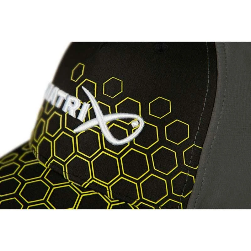 Matrix Hex Print Baseball Cap Black 2 Matrix Hex Print Baseball Cap Black - Afbeelding 2