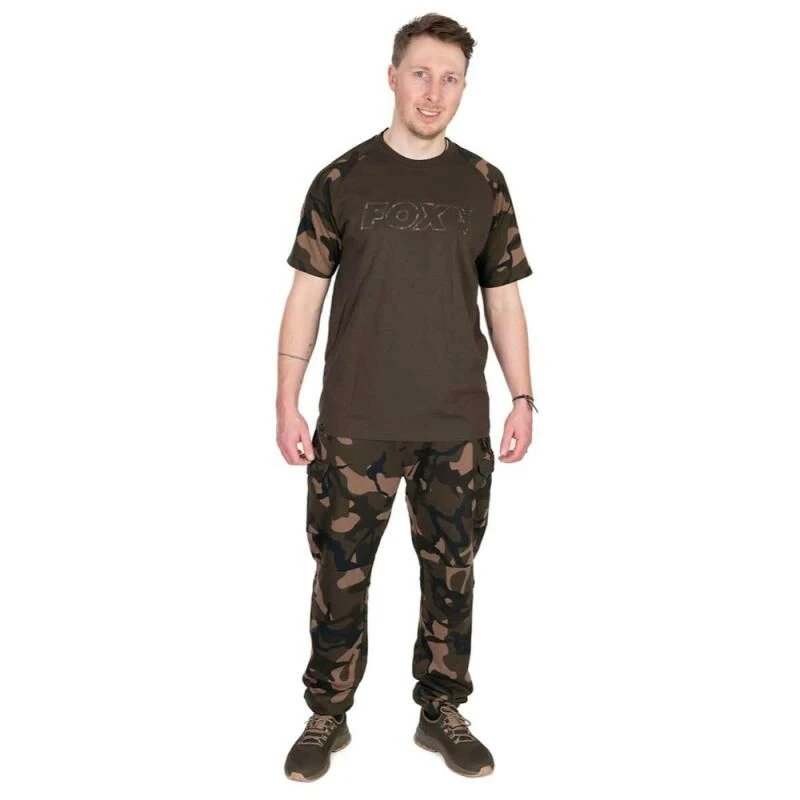 Fox Khaki Camo Outline T-Shirt 6 Fox Khaki Camo Outline T-Shirt - Afbeelding 6