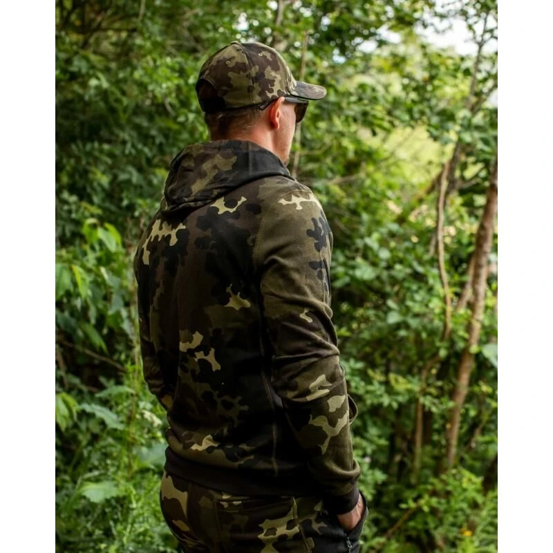 Korda Zip Hoodie Dark Kamo 5 Korda Zip Hoodie Dark Kamo - Afbeelding 5