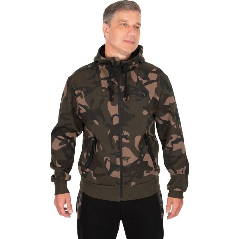 Fox Camo Full Zip Premium 310 Hoodie 1 Fox Camo Full Zip Premium 310 Hoodie