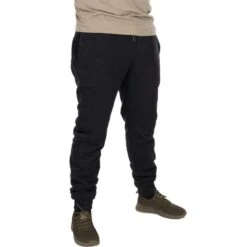 Fox Collection Sherpa Jogger Black Orange