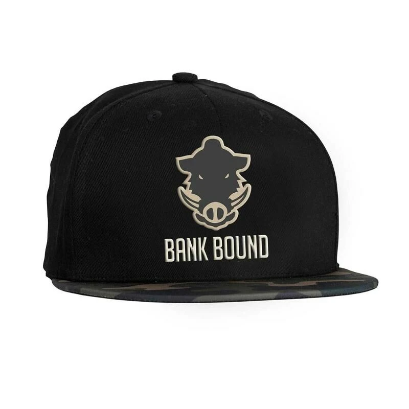 PROLOGIC Prologıc Bank Bound Flat Bill Cap Black Camo 1 PROLOGIC Prologıc Bank Bound Flat Bill Cap Black Camo