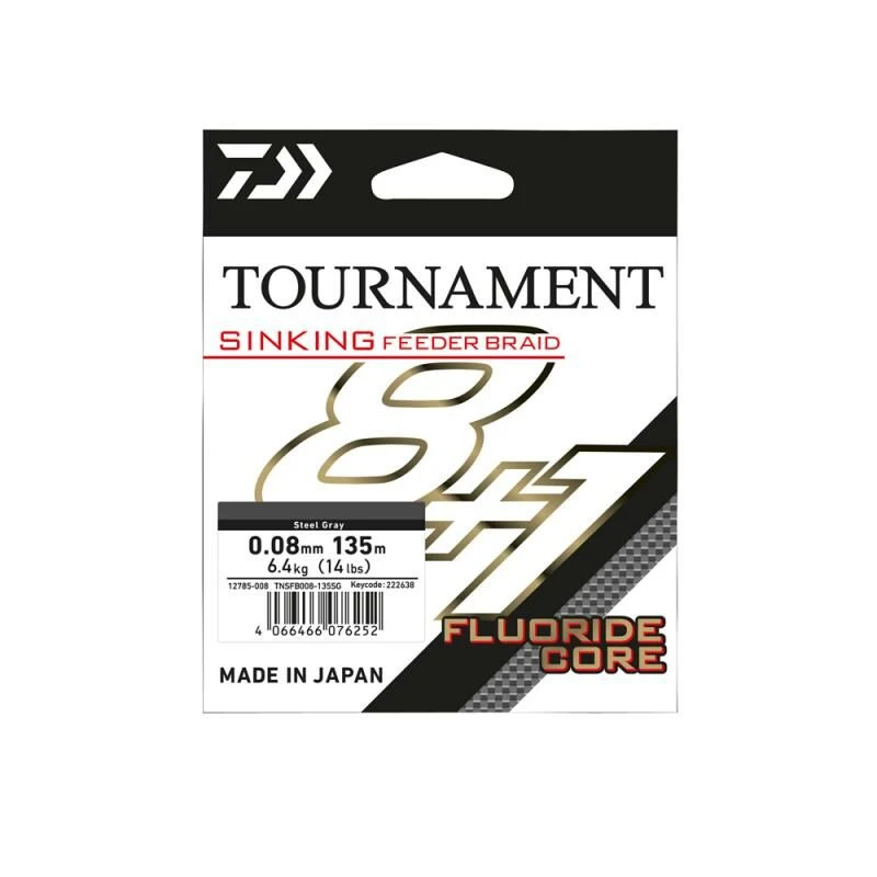 Daiwa Tournament Sinking Feeder Braid 135m 1 Daiwa Tournament Sinking Feeder Braid 135m