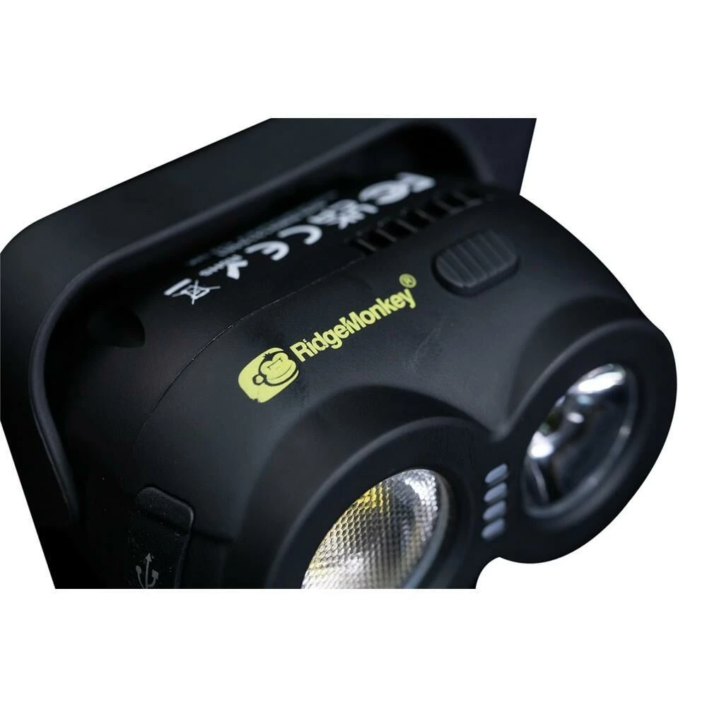 Ridgemonkey VRH300X Pro USB Rechargeable Headtorch 4 Ridgemonkey VRH300X Pro USB Rechargeable Headtorch - Afbeelding 4