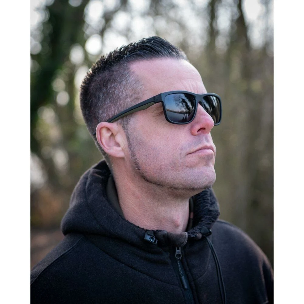 Fox Collection Green Black Shades Brown Lens 6 Fox Collection Green Black Shades Brown Lens - Afbeelding 6