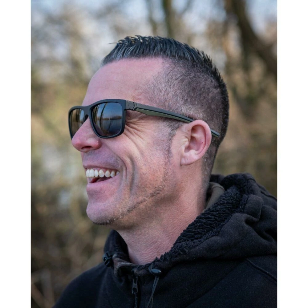 Fox Collection Green Black Shades Brown Lens 7 Fox Collection Green Black Shades Brown Lens - Afbeelding 7