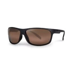 Fox Rage Matt Black Wrap Brown Lens Eyewear