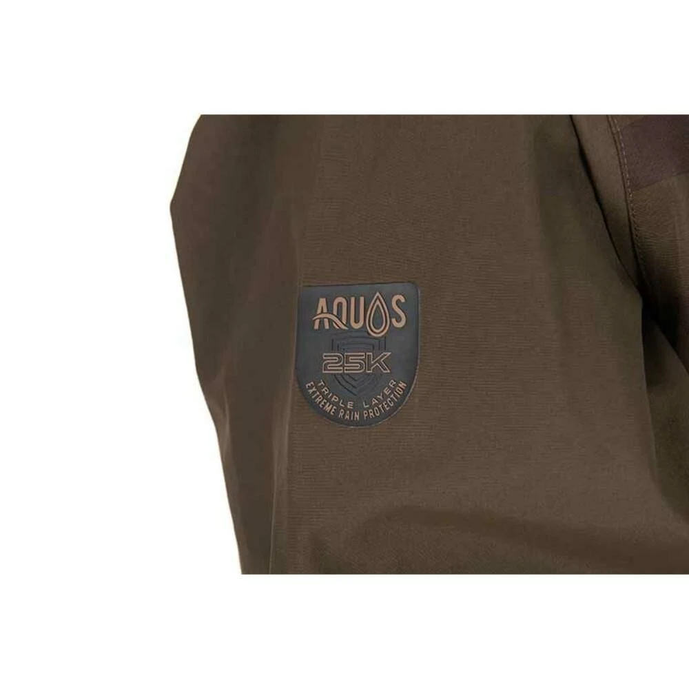 Fox Aquos RS25K Rain Jacket Khaki/Camo Large 5 Fox Aquos RS25K Rain Jacket Khaki/Camo Large - Afbeelding 5