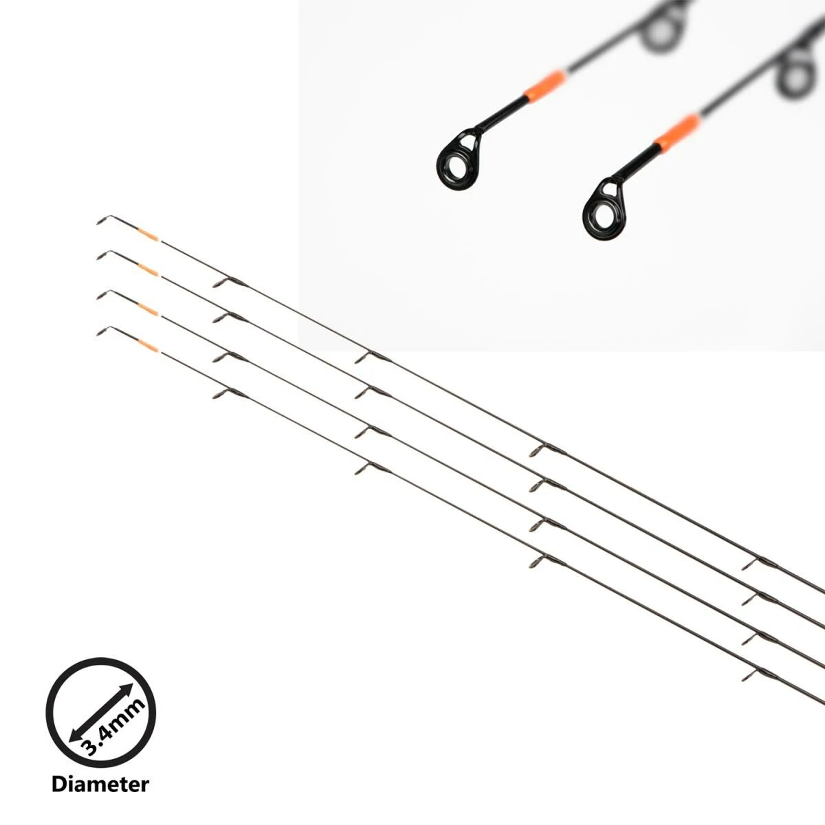 Matrix Ethos XRD Feedertips 3.4mm Carbon 1 Matrix Ethos XRD Feedertips 3.4mm Carbon