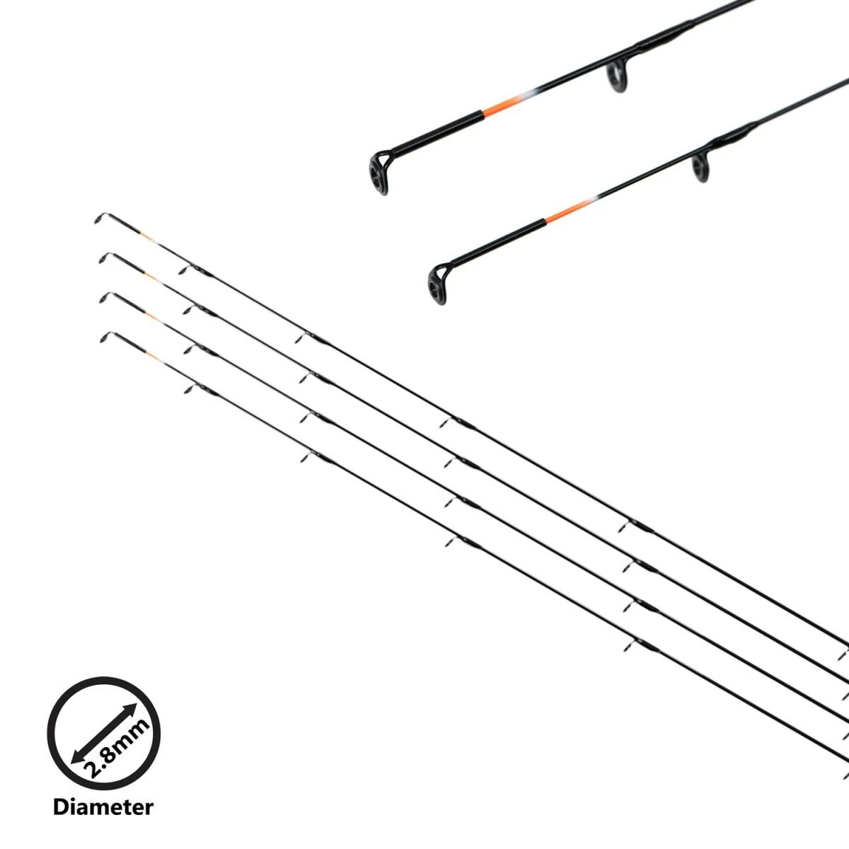 Matrix Aquos Ultra-X Feedertips 2.8mm 1 Matrix Aquos Ultra-X Feedertips 2.8mm