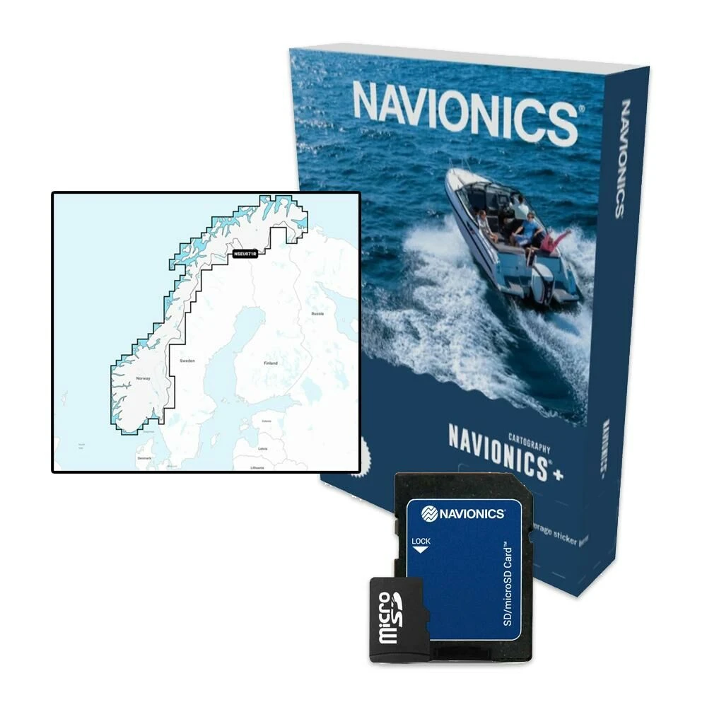 Navionics+ Waterkaart Noorwegen, Meren En Rivieren 1 Navionics+ Waterkaart Noorwegen, Meren En Rivieren