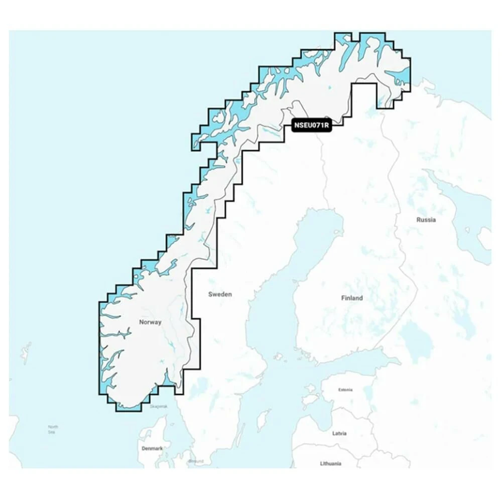 Navionics+ Waterkaart Noorwegen, Meren En Rivieren 2 Navionics+ Waterkaart Noorwegen, Meren En Rivieren - Afbeelding 2