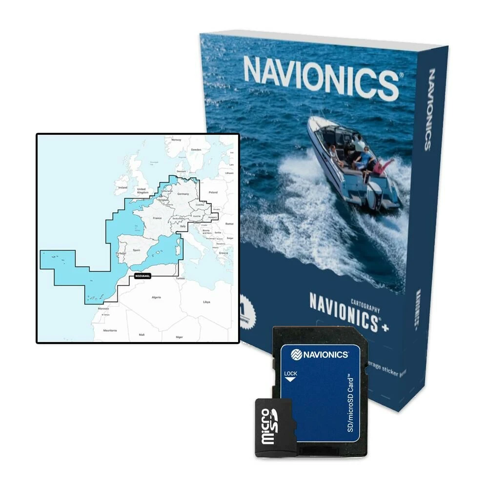 Navionics+ Waterkaart Europa, Midden En West 1 Navionics+ Waterkaart Europa, Midden En West