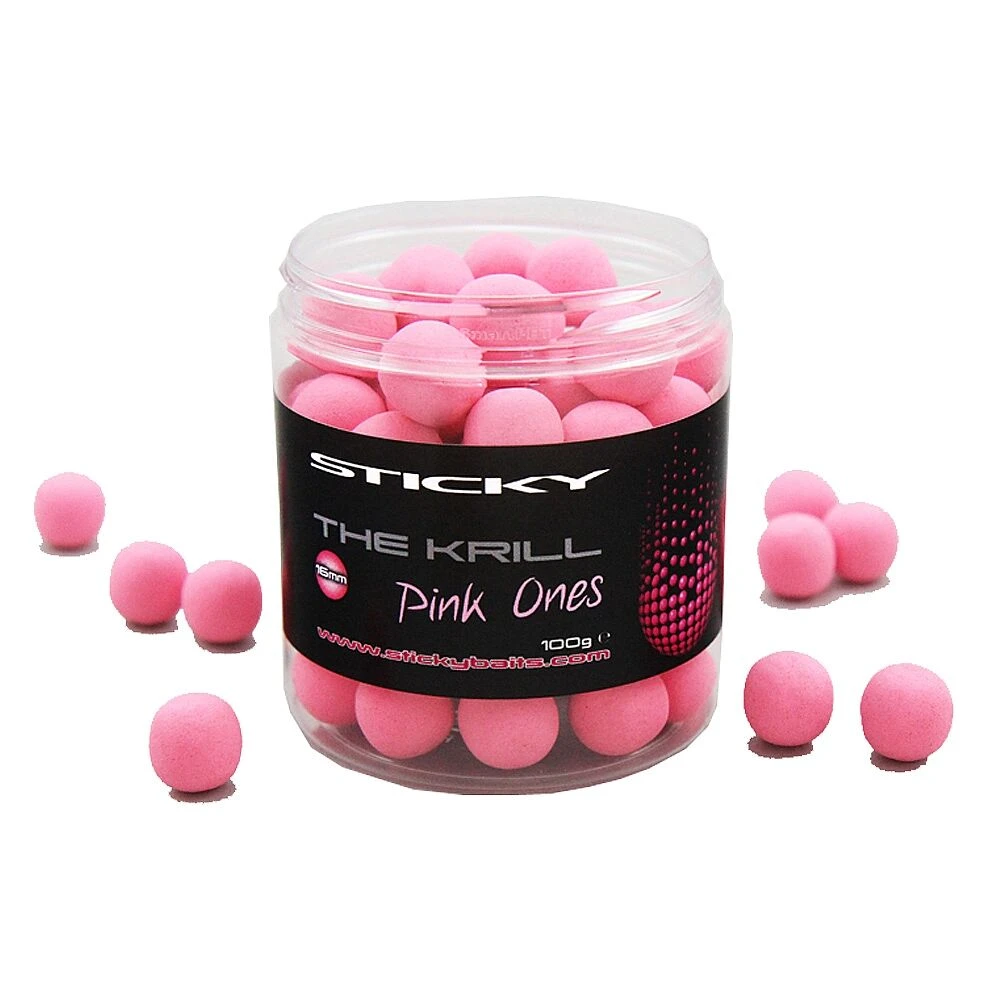 Sticky Baits Sticky The Krill Wafters Pink 16mm - 130g 1 Sticky Baits Sticky The Krill Wafters Pink 16mm - 130g